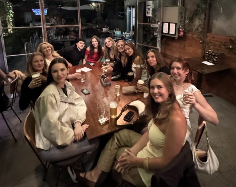 group drinks at gales